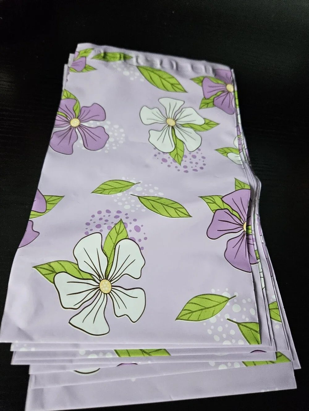Lavender Floral Polymailer Packages